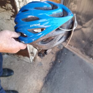Blue EXTREME Bicycle Helmet, Size M – Retail Tag Attached