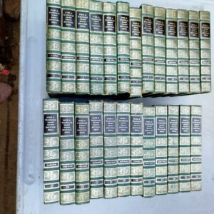 Funk & Wagnalls Encyclopaedia - Complete 25-Volume Set, Green Spines
