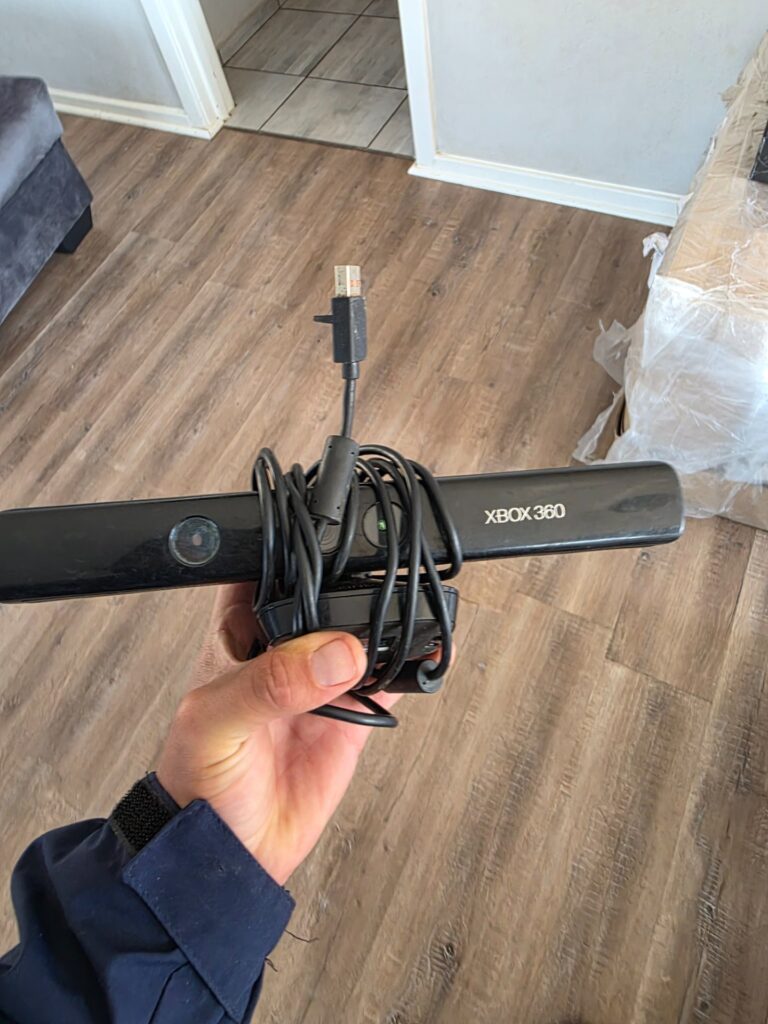 Xbox 360 Kinect Sensor – Working, Used Condition