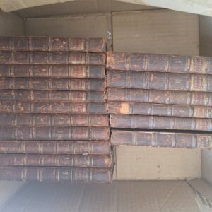 Complete 17-Volume Antique Set: The Works of Dr. Jonathan Swift (1766, Leather Bound, London Edition)