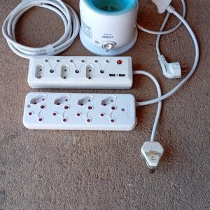 Avent Electric Bottle Warmer with 3 White Power Leads – Bundle of 4