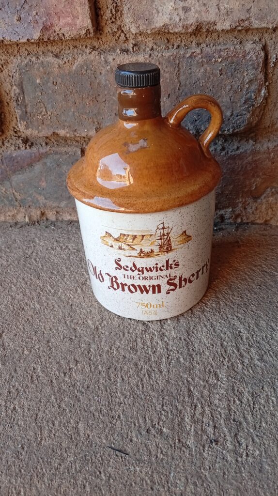 Sedgwick’s Old Brown Sherry Ceramic Jug/Flagon 750ml — 29cm