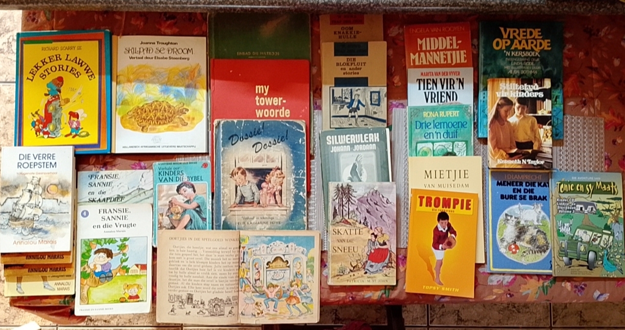 Bundle of ~20 Children’s Story Books (Mostly Afrikaans)