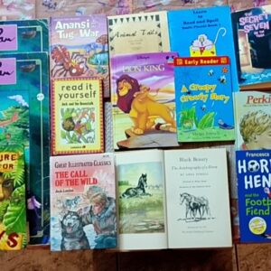 Mixed Lot of ~20 English Children's Story Books — Various Titles & Sizes