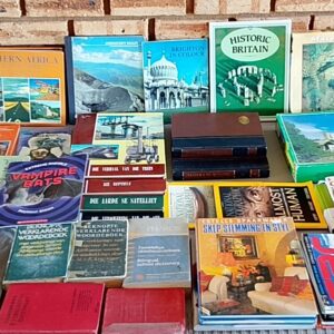Lot of 51 Assorted Educational Books with 2 Boxed Jigsaw Puzzles
