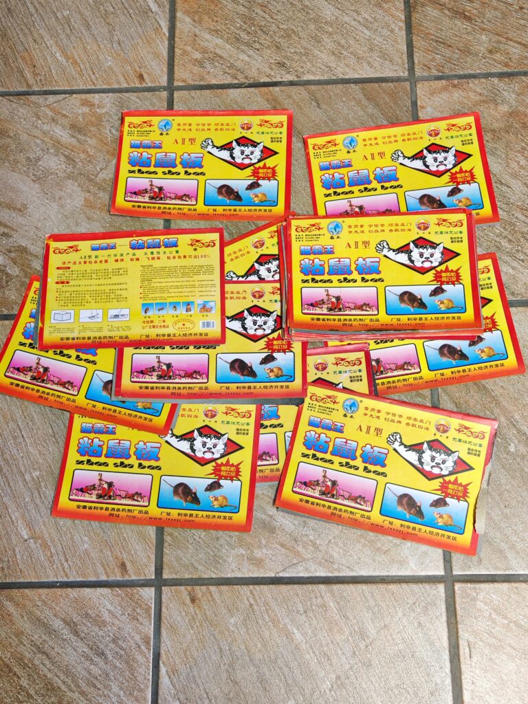Bundle of Packaged Rat Glue Boards / Sticky Rodent Traps (Approx. 11 Boxes)