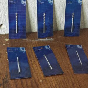 Pack of 6 x 3mm Masonry Drill Bits on Retail Cards (Pulse)