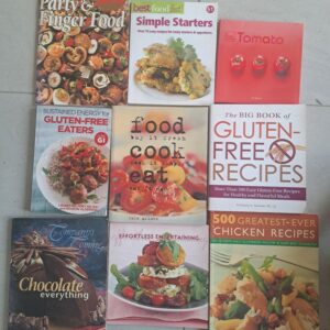 Lot of 9 Recipe / Cookbook Bundle – Assorted Titles, Used Condition