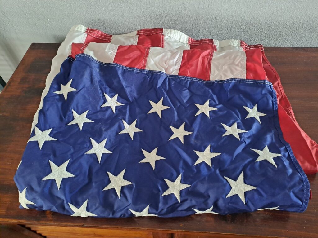 Valley Forge Perma-Nyl 3×5 ft United States Flag – 100% Nylon, Made in USA