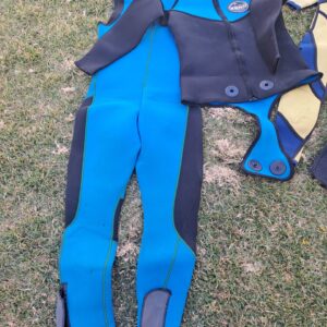 Bulk Lot of 4 Assorted Wetsuits – Adult & Child Sizes, Used, ZERO Brand Included