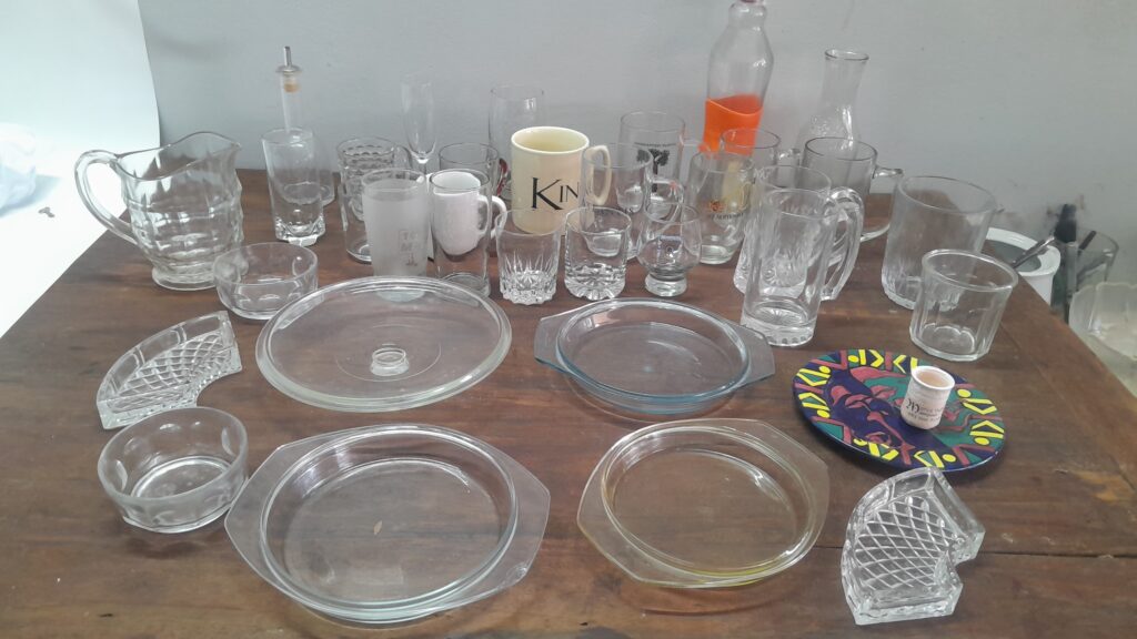 Mixed Lot of Assorted Glassware and Kitchen Glass Pieces (Approx. 28pcs)