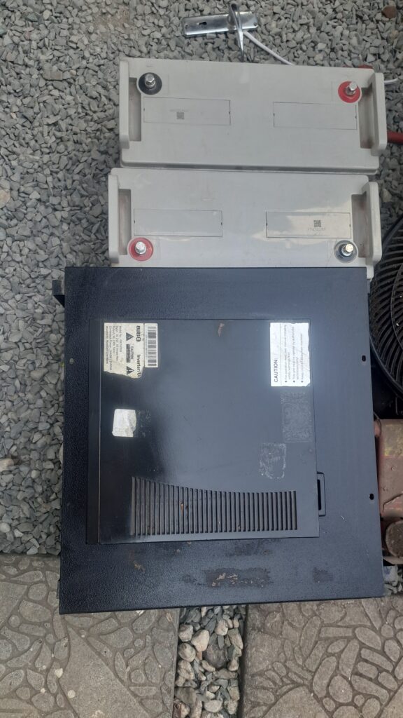 Ellies 2400W Power Inverter with 2 Batteries