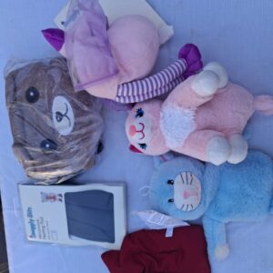 Assorted Plush Toys Bundle (6) — Snuggly Bits Boxed Lot