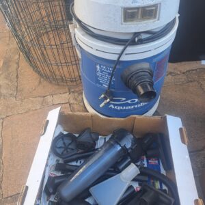 Conti Aquarobot Canister Vacuum with Multiple Hoses & Attachments