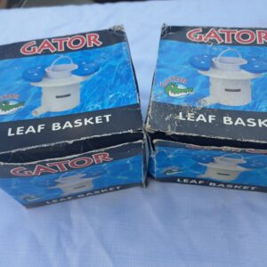Set of 2 GATOR Leaf/Pool Skimmer Baskets in Original Boxes