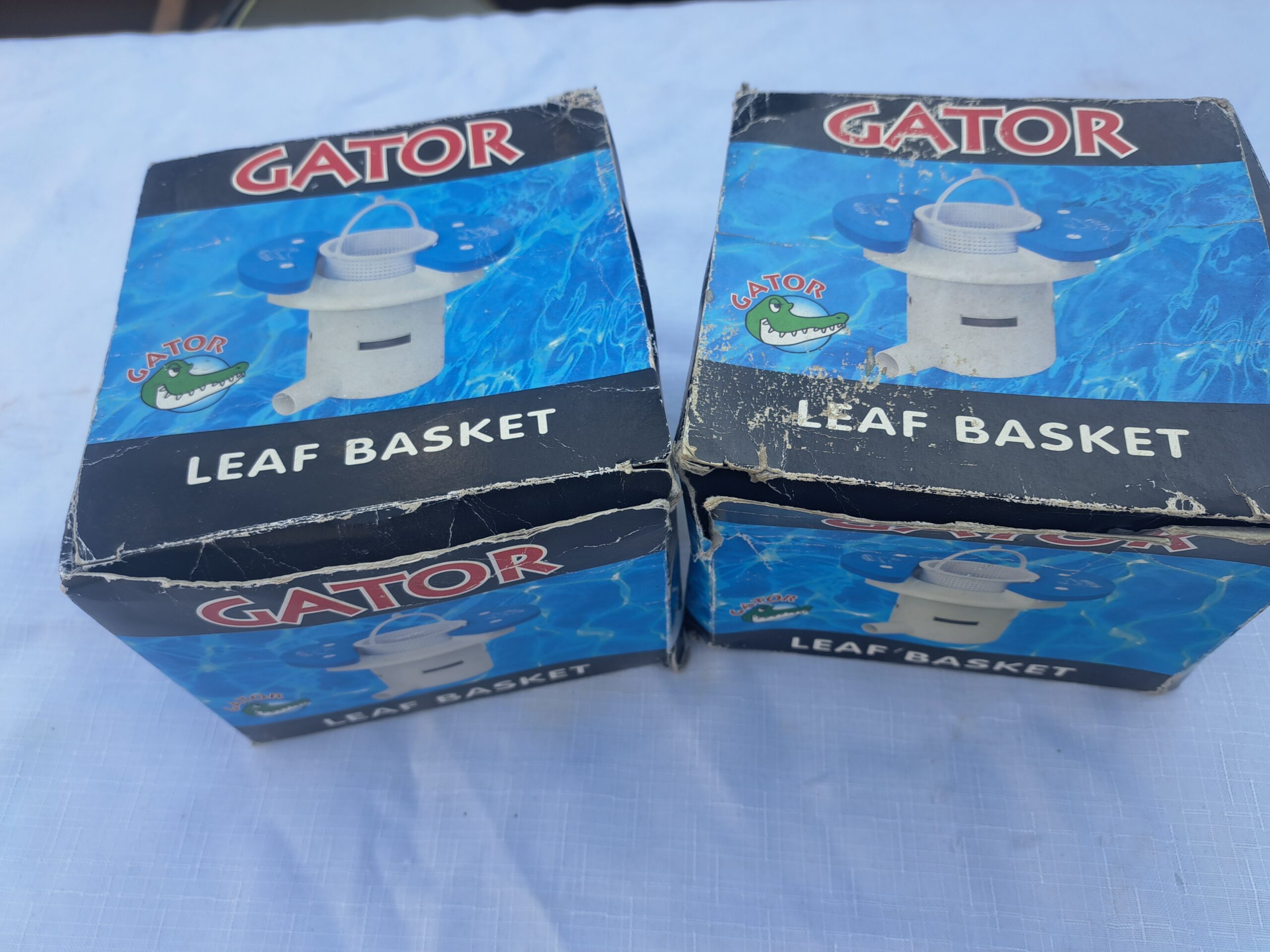 Set of 2 GATOR Leaf/Pool Skimmer Baskets in Original Boxes