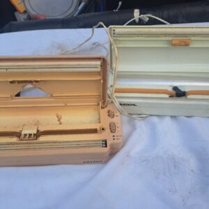 Set of 2 Tabletop Vacuum / Food Sealer Units — Beige & White, Untested