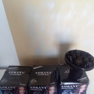 Set of 3 SOKANY Hair Dryer Diffuser Nozzles (43–53mm fit) - Boxes Creased