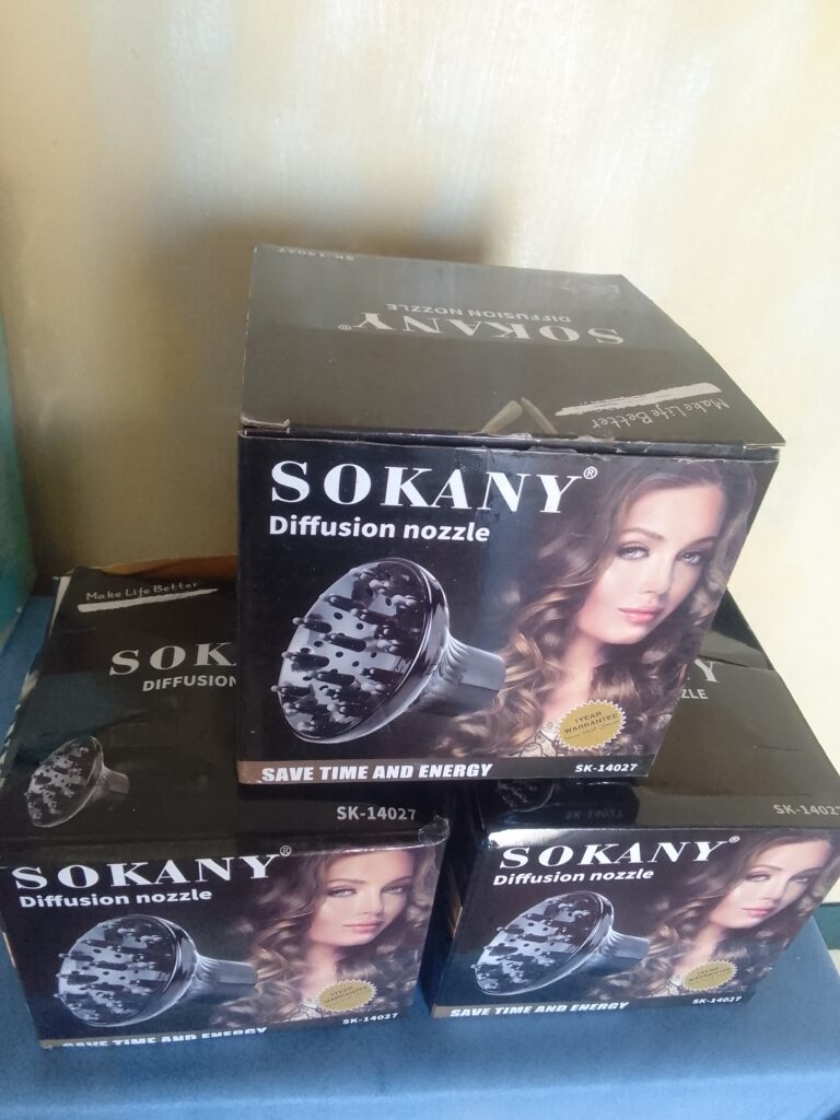 Set of 3 SOKANY SK-14027 Diffuser Nozzles (for 43–55mm hair dryers)