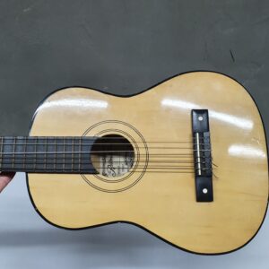 Small Classical (Nylon-String) Ritmüller Guitar — Wooden Body, Visible Age Wear