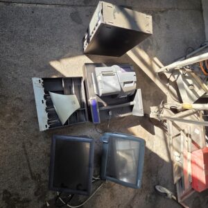 Bundle of Point-of-Sale Components — PC Tower, 2 Touch Monitors, Printer & Cash Drawer