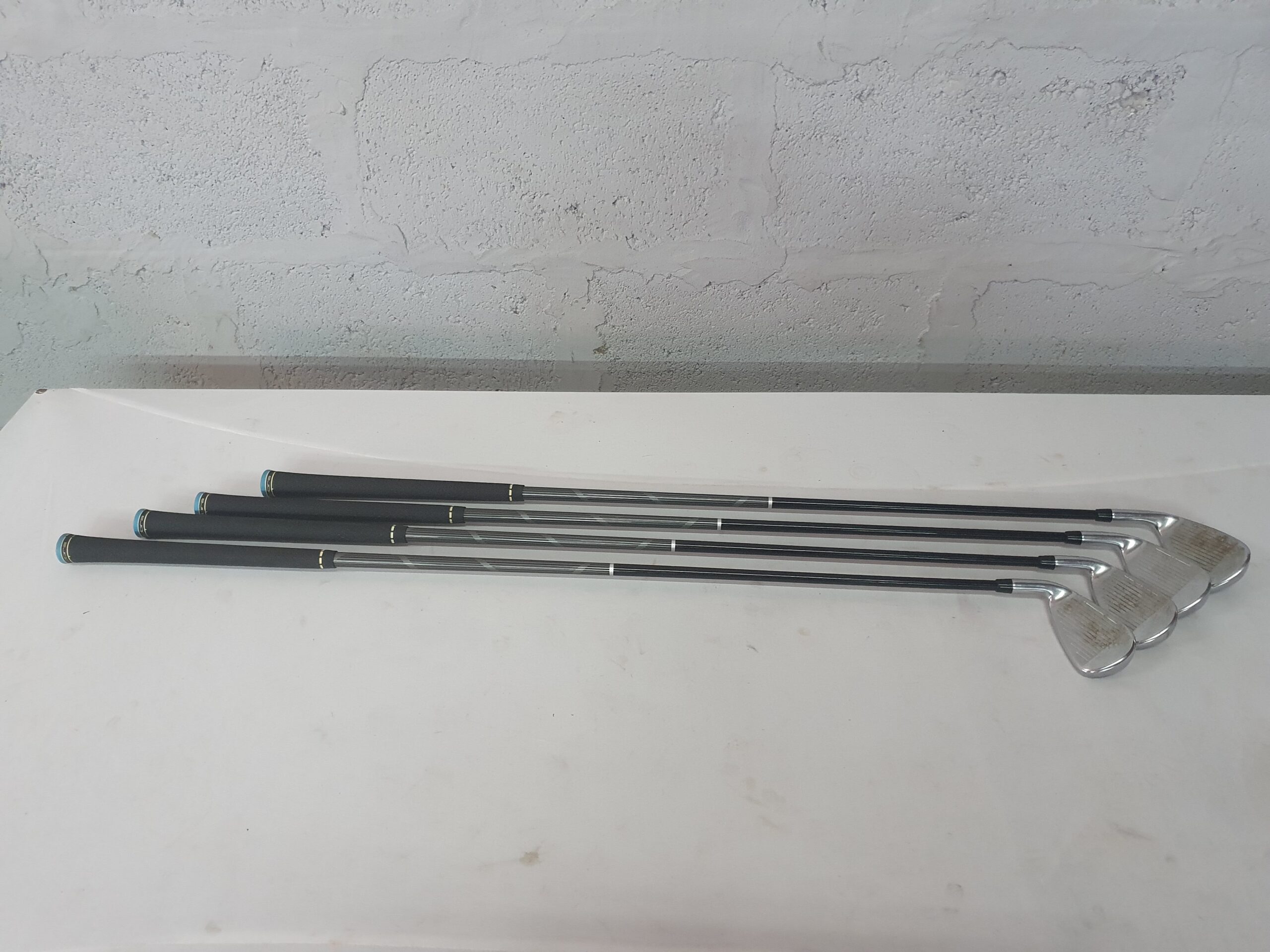 Set of 4 Cobra Superlite Golf Irons — Used, Shafts & Grips Present