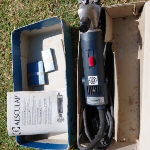 AESCULAP Econorm E electric animal clipper (220V / 150W) — boxed with manual & spare blades