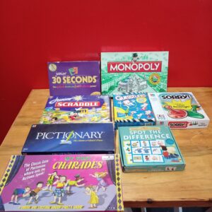 Lot of 8 Children's Board Games – Mixed Lot, Boxed