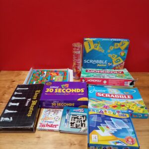 Assorted Board Games Lot (approx. 10–12 boxes)