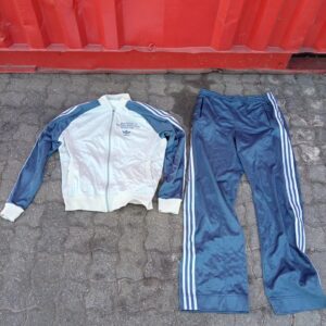 Vintage Adidas ATP Keyrolan Tracksuit – Ann Arbor 'Y' Physical Education Director (Jacket M, Pants L)