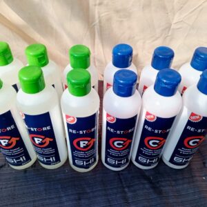 Lot of 12 x 250ml RE-STORE / GHI Cleaner & Protector Bottles (6/6)