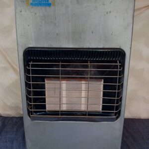 Portable Freestanding Gas Heater with Hose & Regulator — HOME sticker, used, needs service
