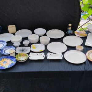 Job lot of approx. 25–30 Ceramic Side Plates, Bowls & Small Tableware