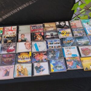 Mixed Lot of Approximately 40–50 Music CDs in Jewel Cases