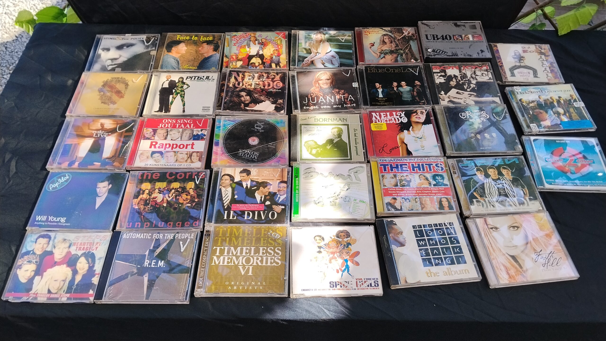 Mixed Lot of ~35 Music CDs in Jewel Cases — Various Artists & Compilations