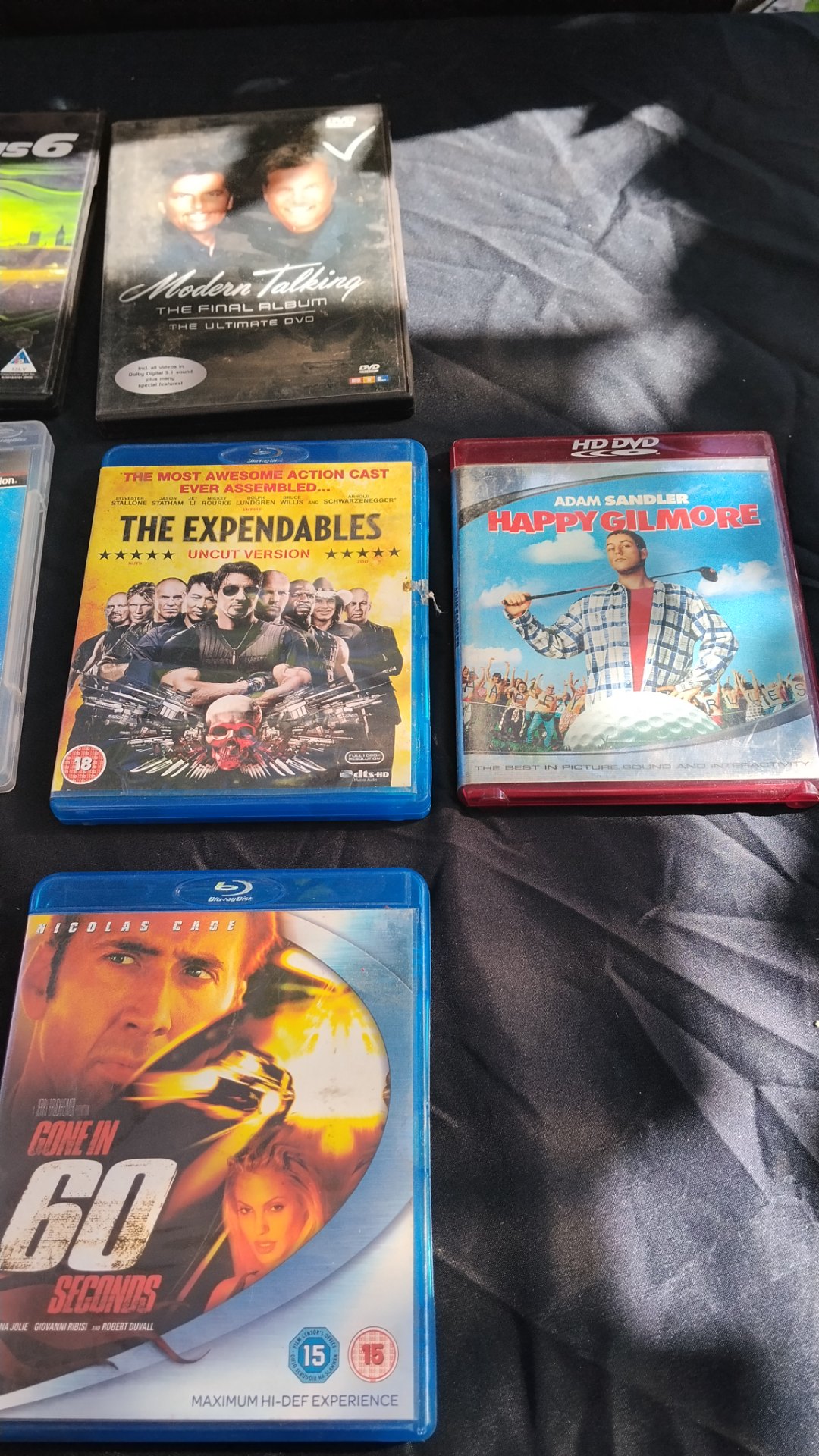 Bulk Lot: 50+ DVDs, Blu-rays, HD DVDs & Music CDs – Action, Comedy, Classics & Hits