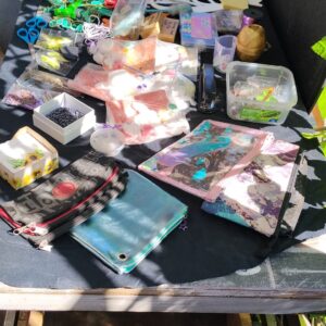 Bulk Lot of 200+ Assorted Craft and Stationery Supplies – Mixed New & Used