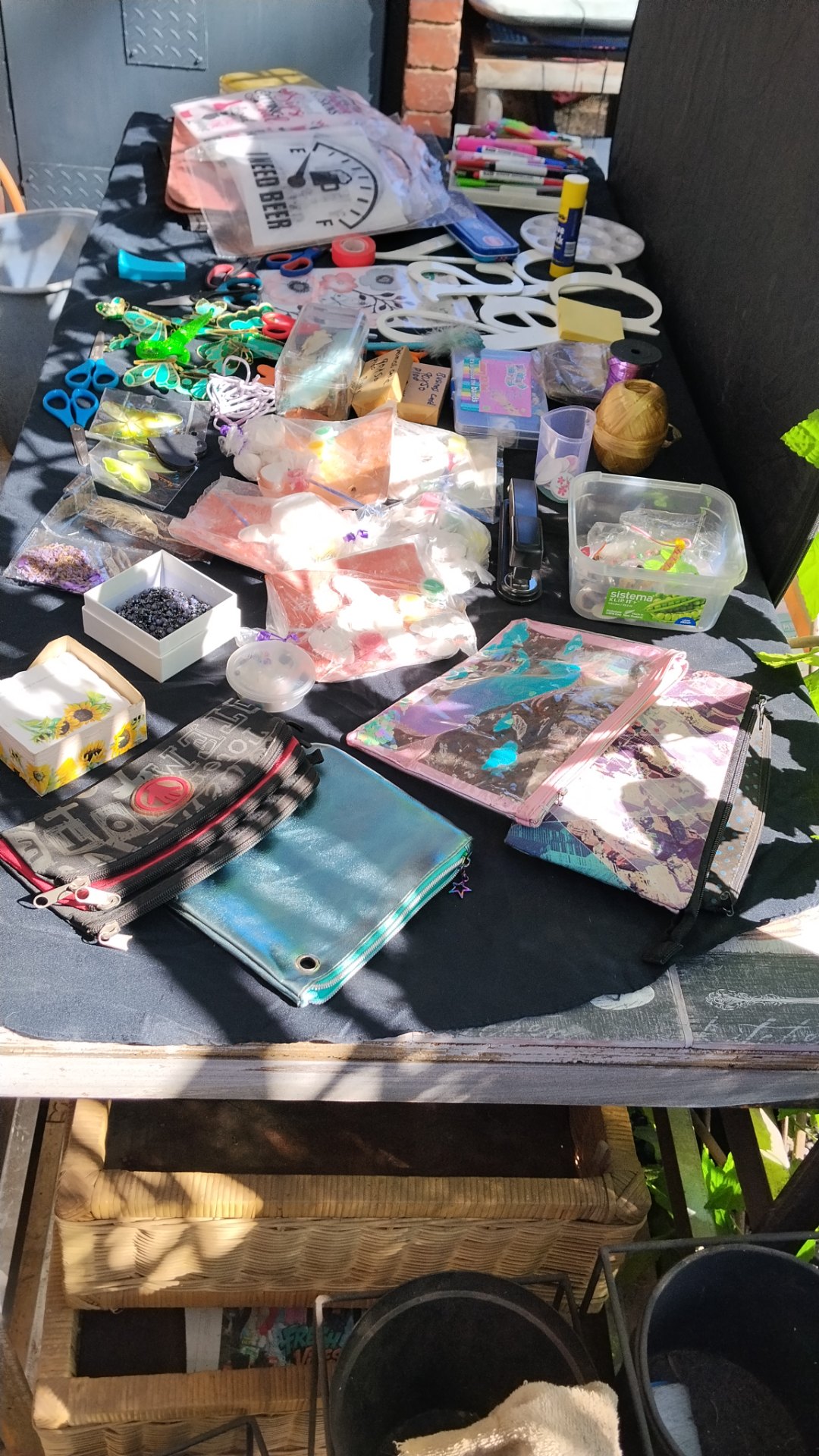 Bulk Lot of 200+ Assorted Craft and Stationery Supplies – Mixed New & Used