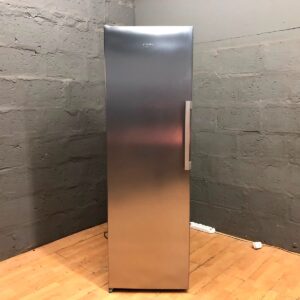 Whirlpool Upright Freezer – 6th Sense, No Frost, Stainless Steel, 187x59x61 cm