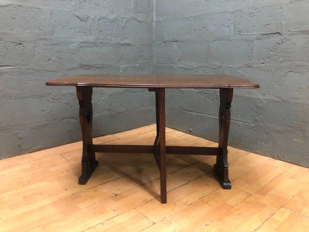 Drop-Leaf Wooden Table – Classic Versatility, 122x90x76cm