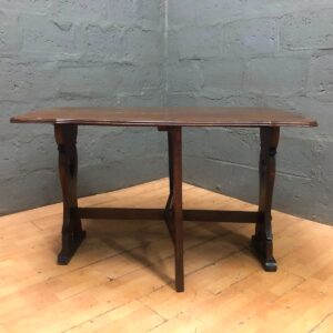 Drop-Leaf Wooden Table – Classic Versatility, 122x90x76cm
