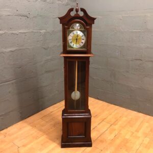 Grandfather Clock (Longcase) – Complete, Needs Attention, Visible Wood Damage
