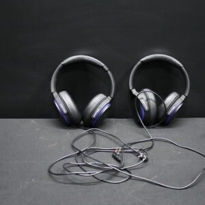 Pair of UNITED wired over-ear headphones (with MERIDIAN marking)