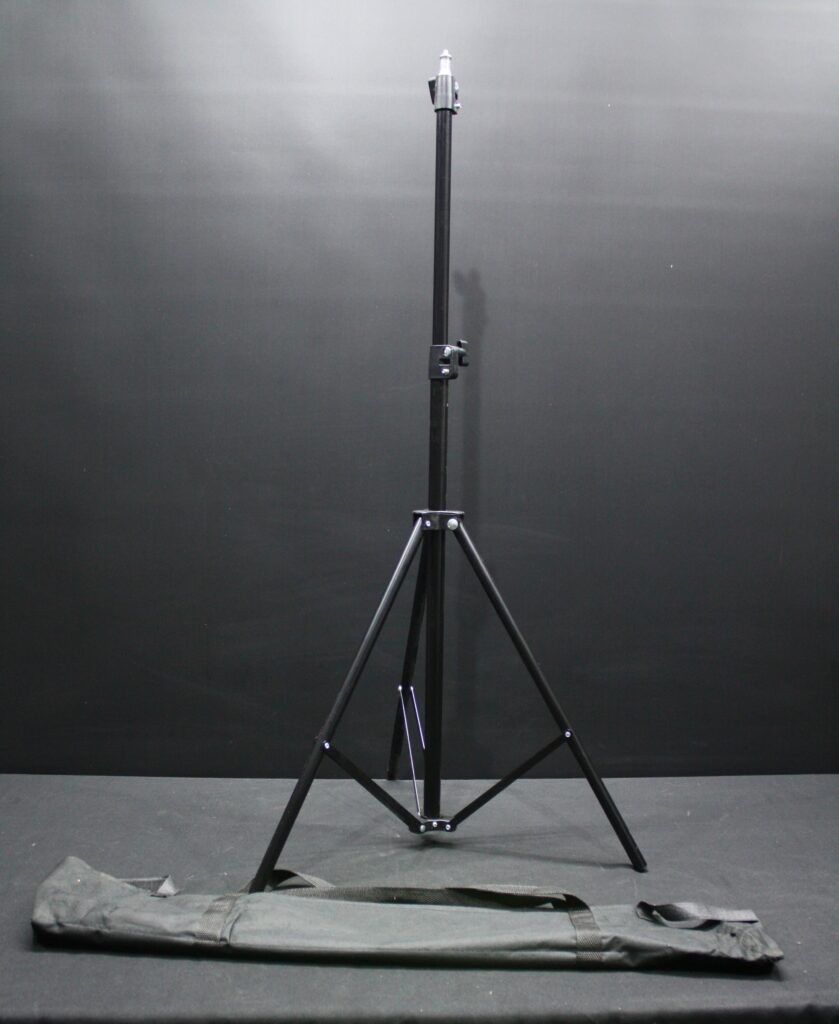Adjustable Black Light Stand Tripod with Carry Bag – Single Item