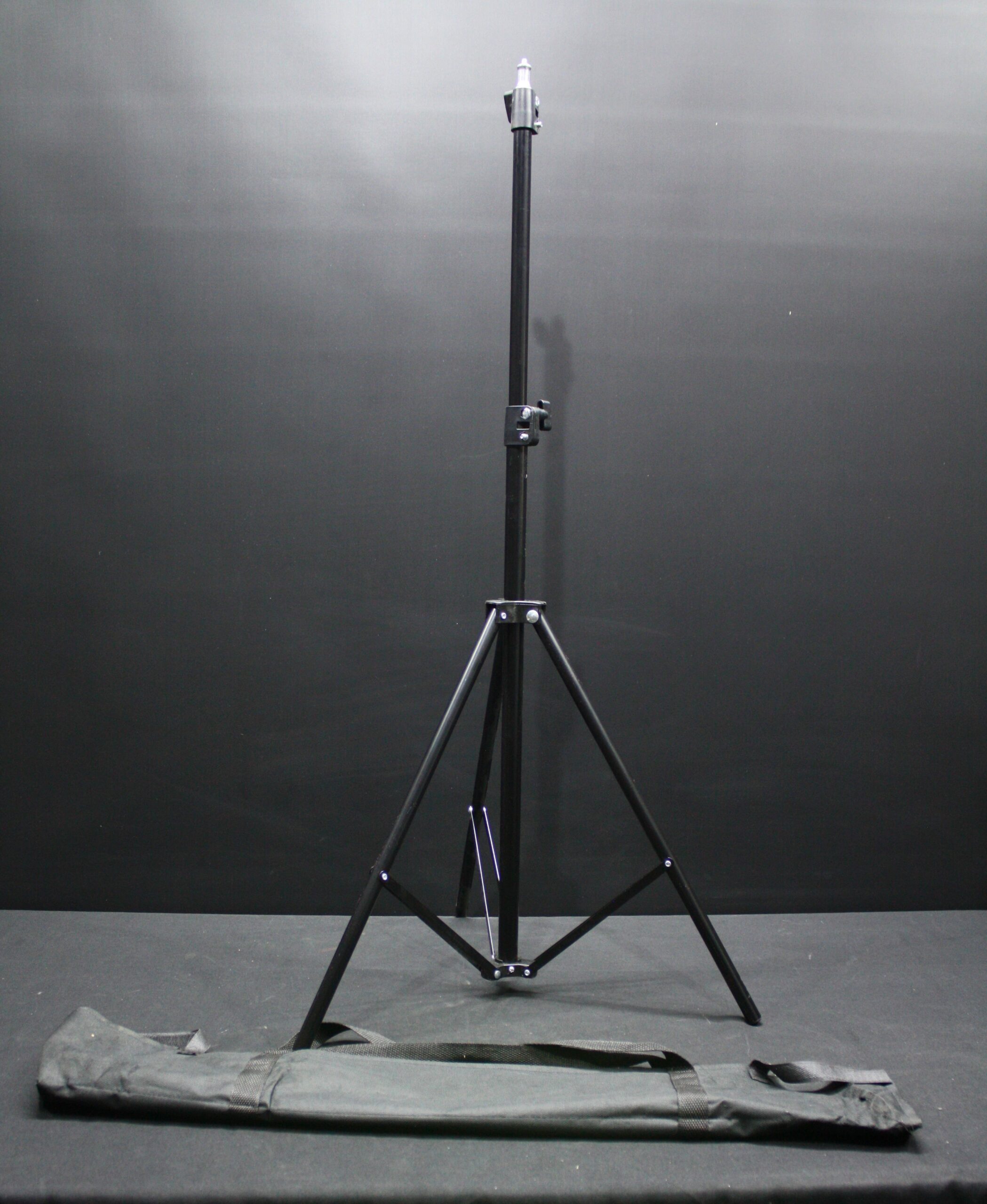 Adjustable Black Light Stand Tripod with Carry Bag – Single Item