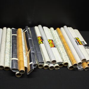 Bundle of 25+ Rolls of Contact/Adhesive Covering – Various Designs
