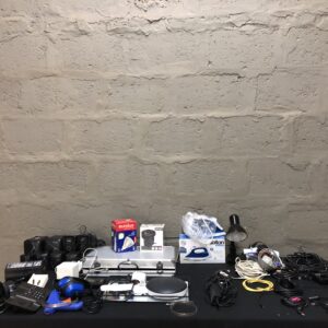 Mixed lot of assorted small electronics, boxed items & accessories (15–25 pcs)
