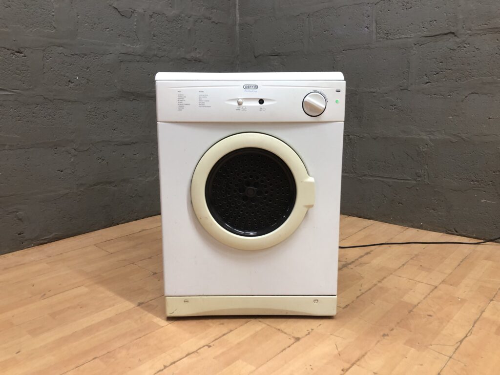 Defy DTD252 Tumble Dryer — White, 50 x 60 x 85 cm (single unit)