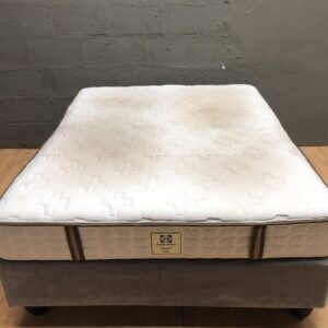 Sealy Cipriani Firm Mattress on Grey Fabric Base (190 x 153 x 53 cm)