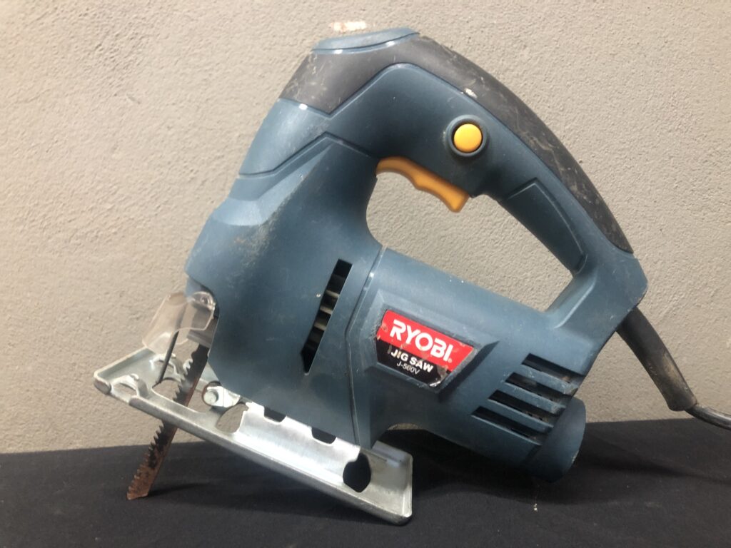 Ryobi Jigsaw J-500V — Compact Corded Jigsaw, Used, Rusted Blade
